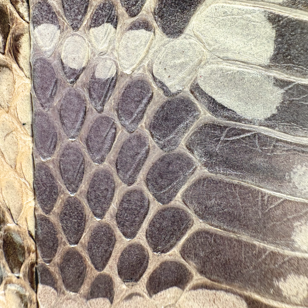 Mini Lady Dior Python Snakeskin Gold Hardware