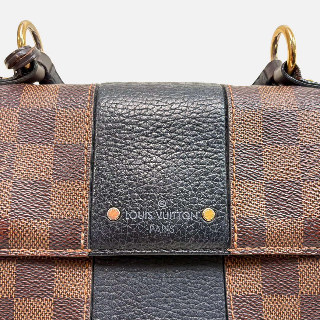 Bond Street BB Black Damier Ebene Gold Hardware