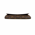 Long Wallet Monogram Canvas Gold Hardware