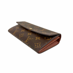 Long Wallet Monogram Canvas Gold Hardware