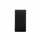 Gancini Bi-Fold Wallet Black Silver Hardware