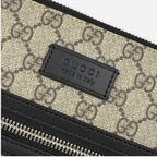 Messenger Bag GG Supreme Mono Silver Hardware