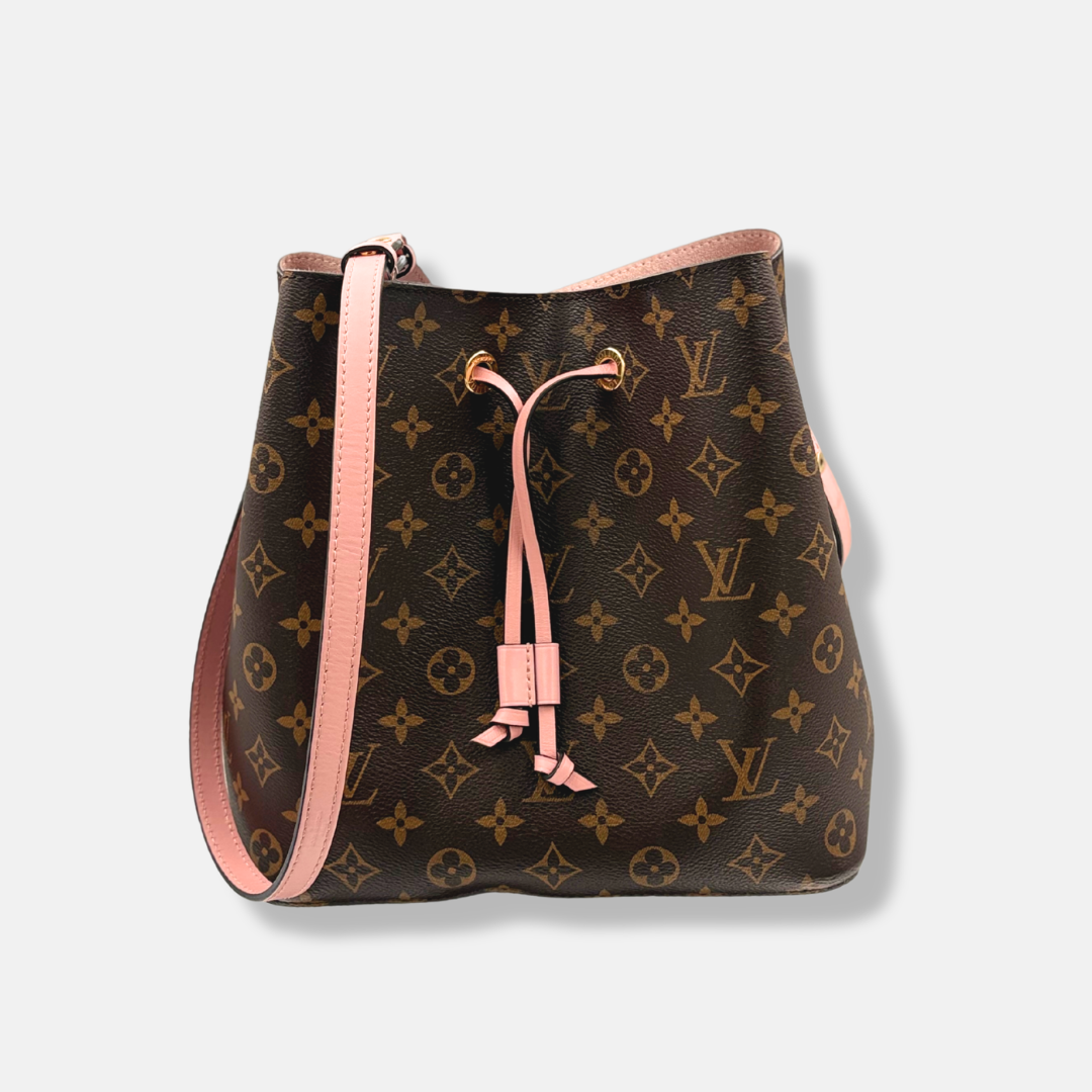 NéoNoé MM Bucket Monogram Canvas Gold Hardware