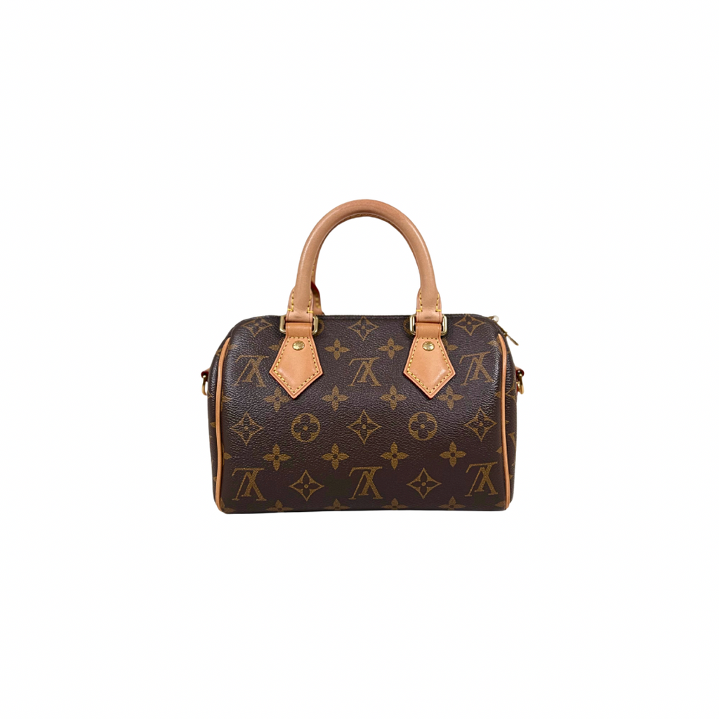 Speedy Bandoulière 20 Monogram Canvas Gold Hardware