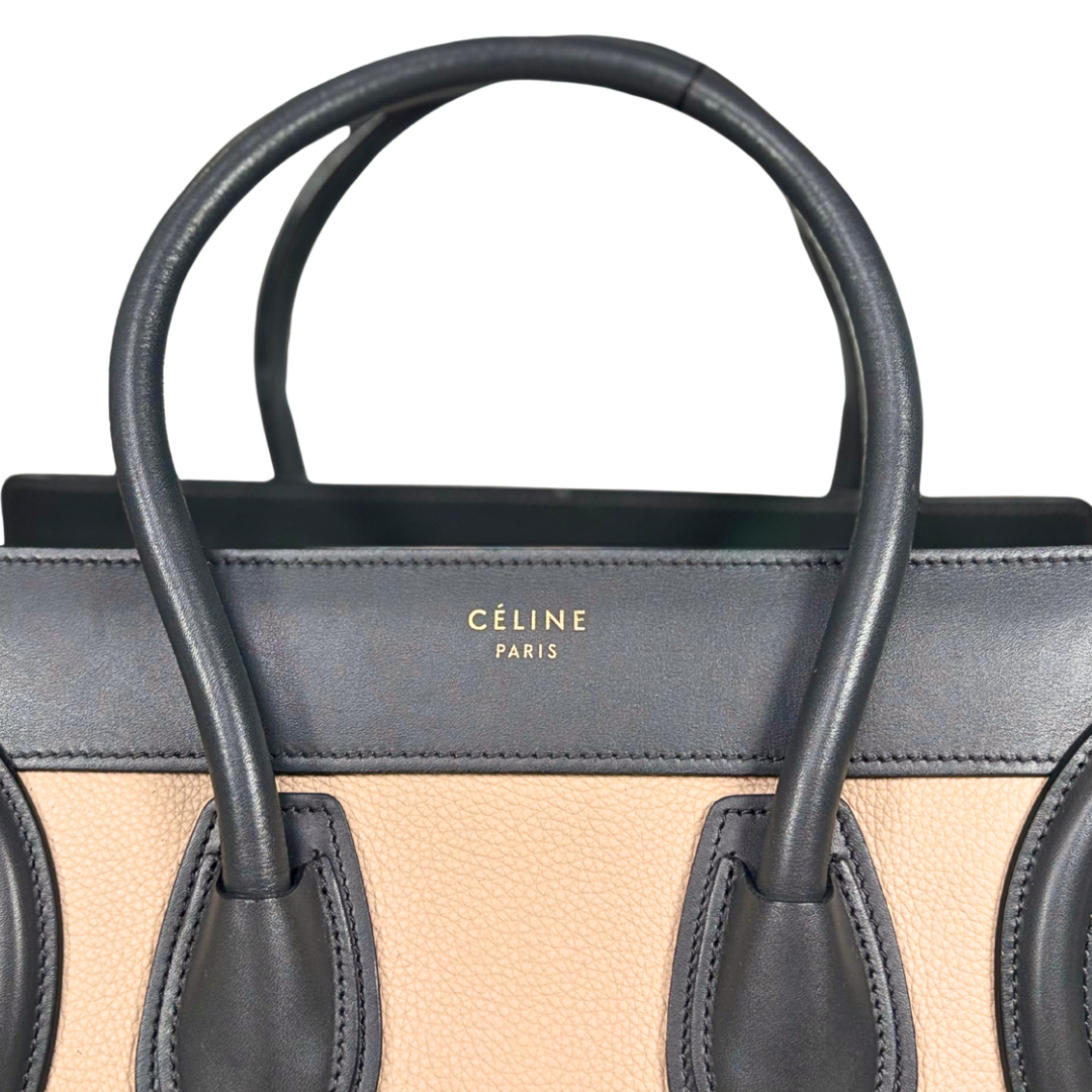 Micro Luggage Tri-color Gold Hardware