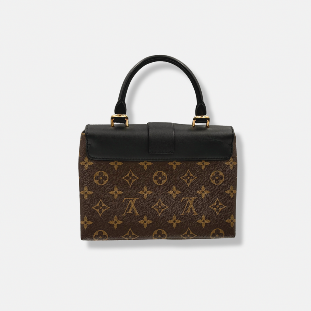 Locky BB Handbag Monogram Canvas Gold Hardware