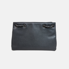 Shopping Tote Bag Woven Chain Black Caviar Leather Ruthenium Hardware Series 22