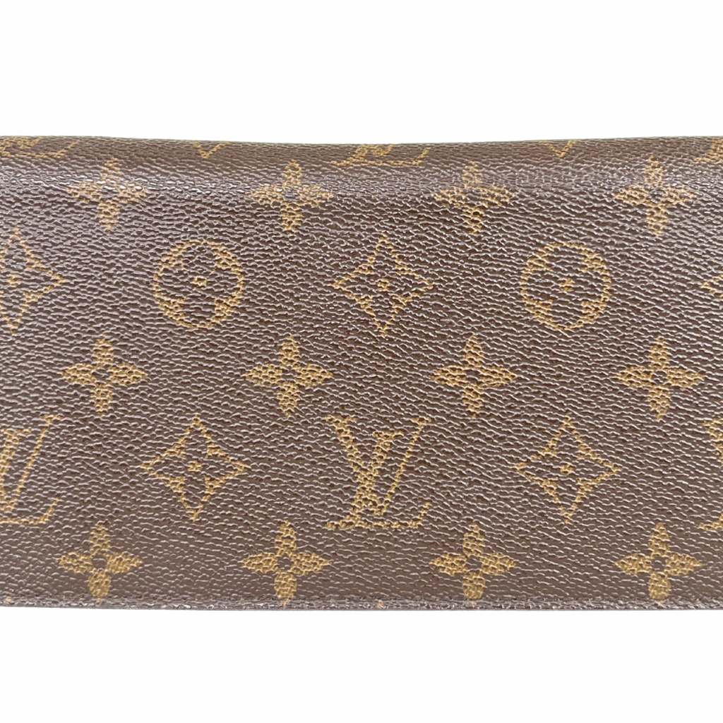 Zippy Wallet Monogram Canvas Gold Hardware