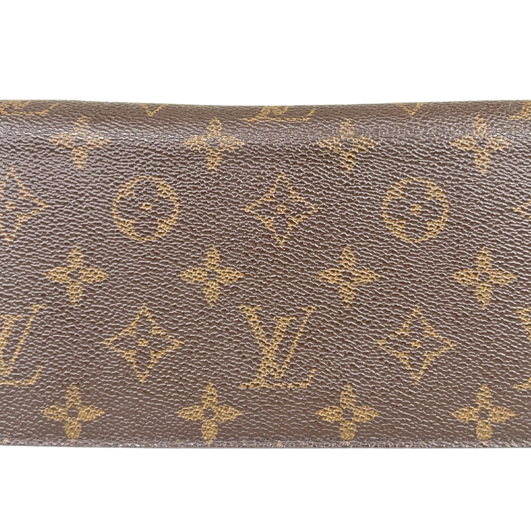 Zippy Wallet Monogram Canvas Gold Hardware
