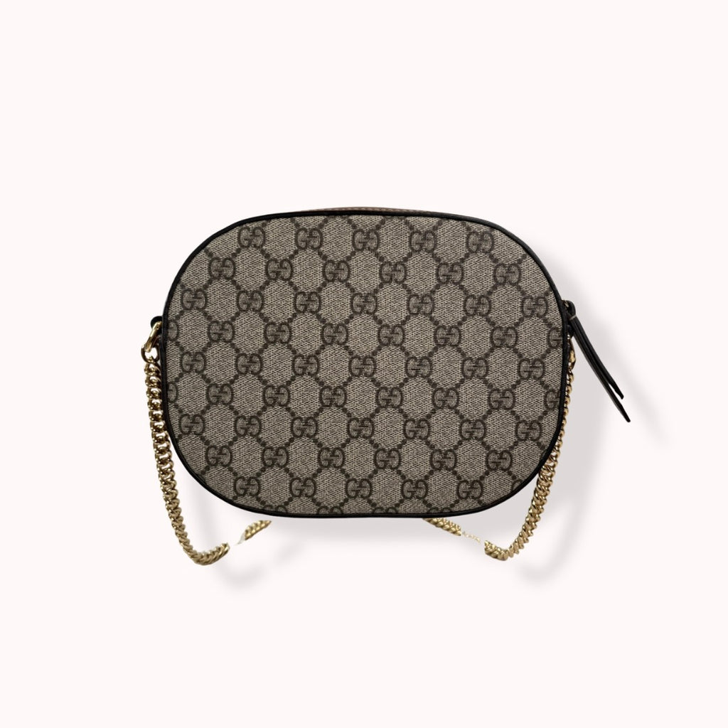 GG Supreme Monogram Butterfly Embroidered Gold Hardware