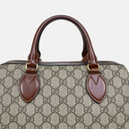 Boston Bag Small GG Supreme Canvas Gold Hardware