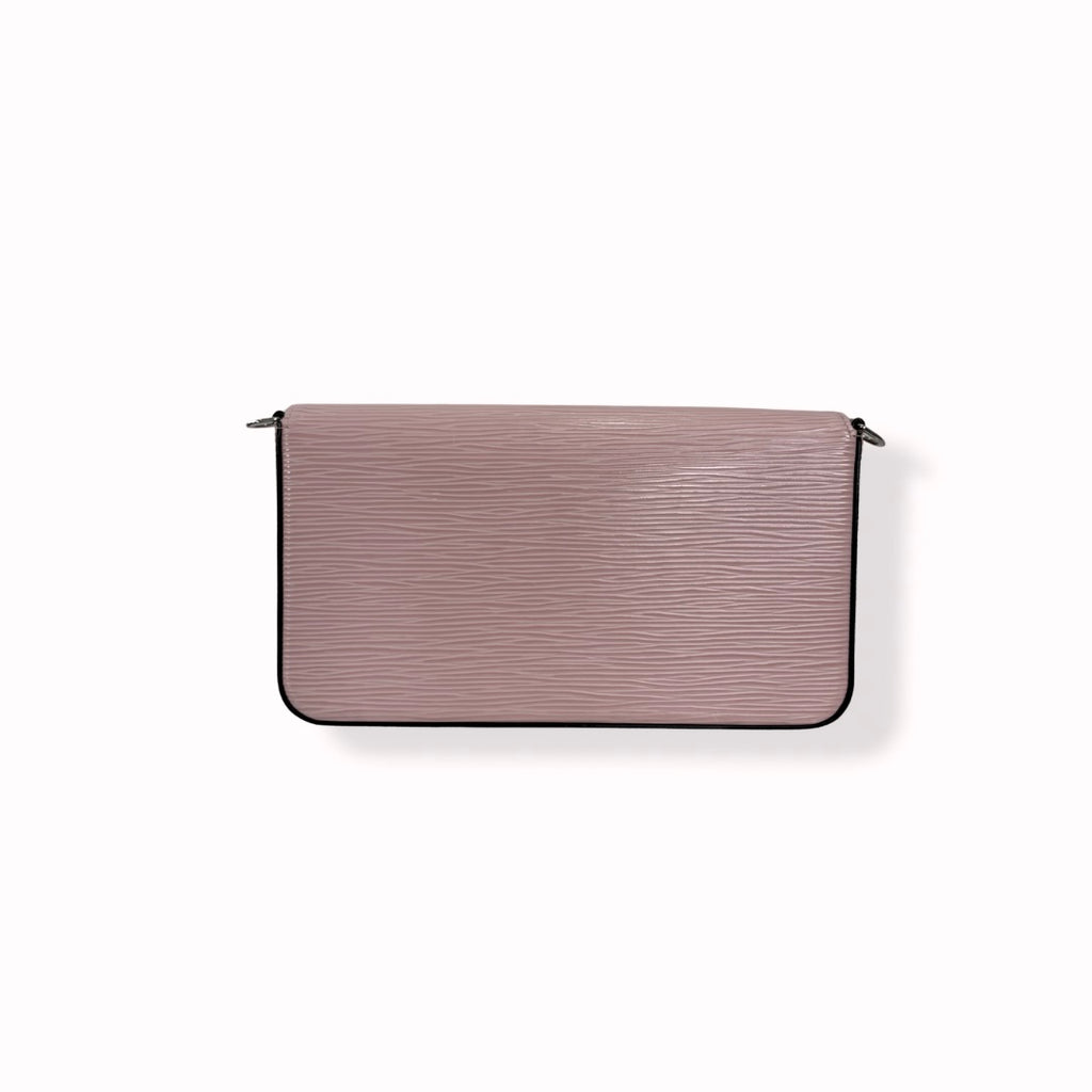 Félicie Pochette Pink Epi Leather
