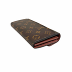 Portefeuille Sarah Monogram Canvas Gold Hardware