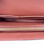 Portefeuille Sarah Monogram Canvas Gold Hardware