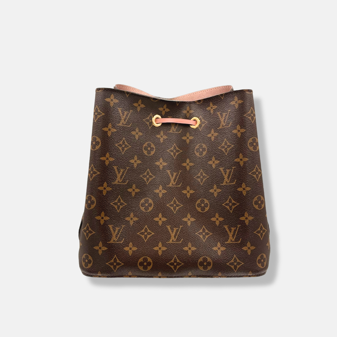 NéoNoé MM Bucket Monogram Canvas Gold Hardware