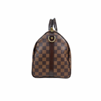 Speedy Bandoulière 30 Damier Ebene Canvas Gold Hardware