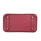 Birkin 30 Rouge H Togo Leather Stamp X Palladium Hardware