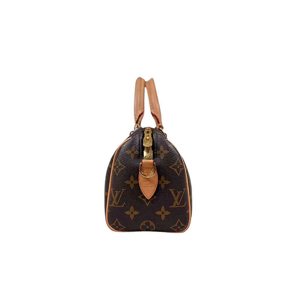 Speedy Bandoulière 20 Monogram Canvas Gold Hardware