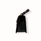 Sylvie Mini Black Cherry Line Gold Hardware