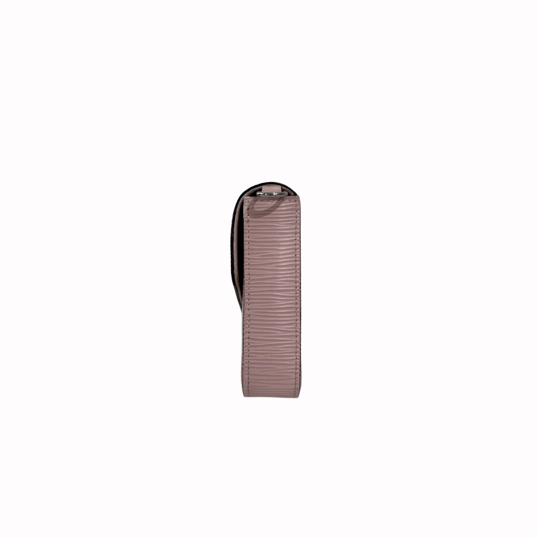 Félicie Pochette Pink Epi Leather