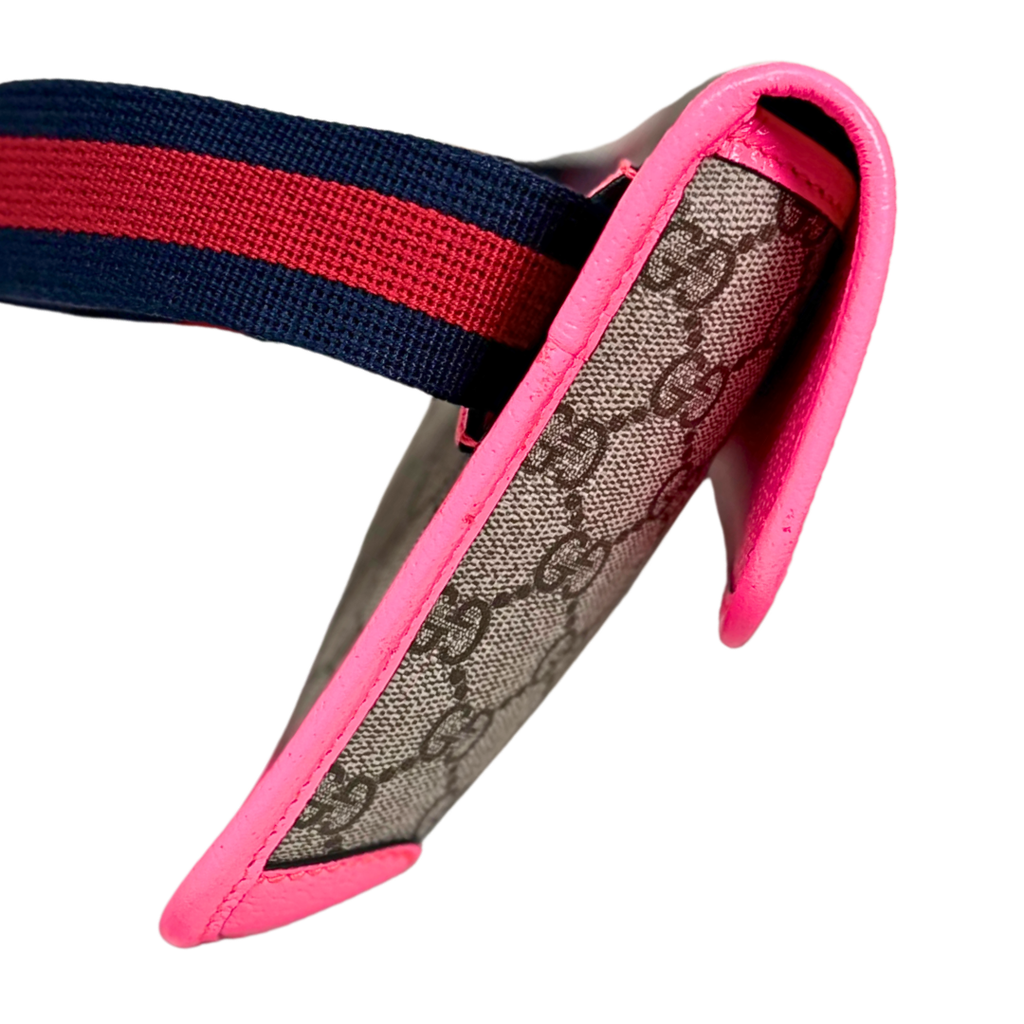 Bumbag Ophidia Pink Lining Gold Hardware