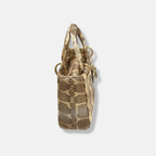 Mini Lady Dior Python Snakeskin Gold Hardware