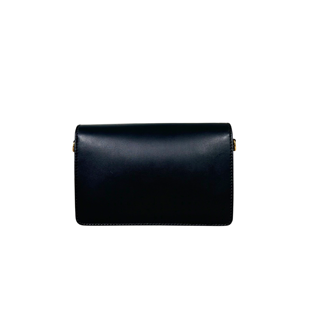 Dio(r) Evolution Flap Black Medium Gold Hardware