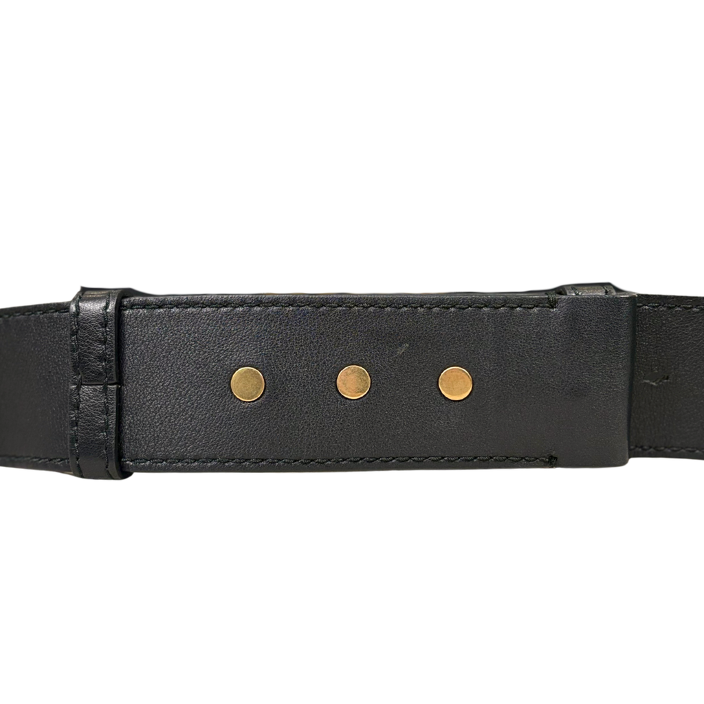 Dio(r) Evolution Flap Black Medium Gold Hardware