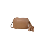 Soho Disco Rose Beige Calfskin Leather Gold Hardware
