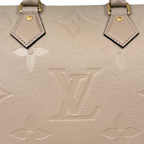 Speedy Bandouliere 25 Monogram Empreinte Beige Gold Hardware