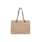 GST Beige Caviar Leather Silver Hardware Series 17