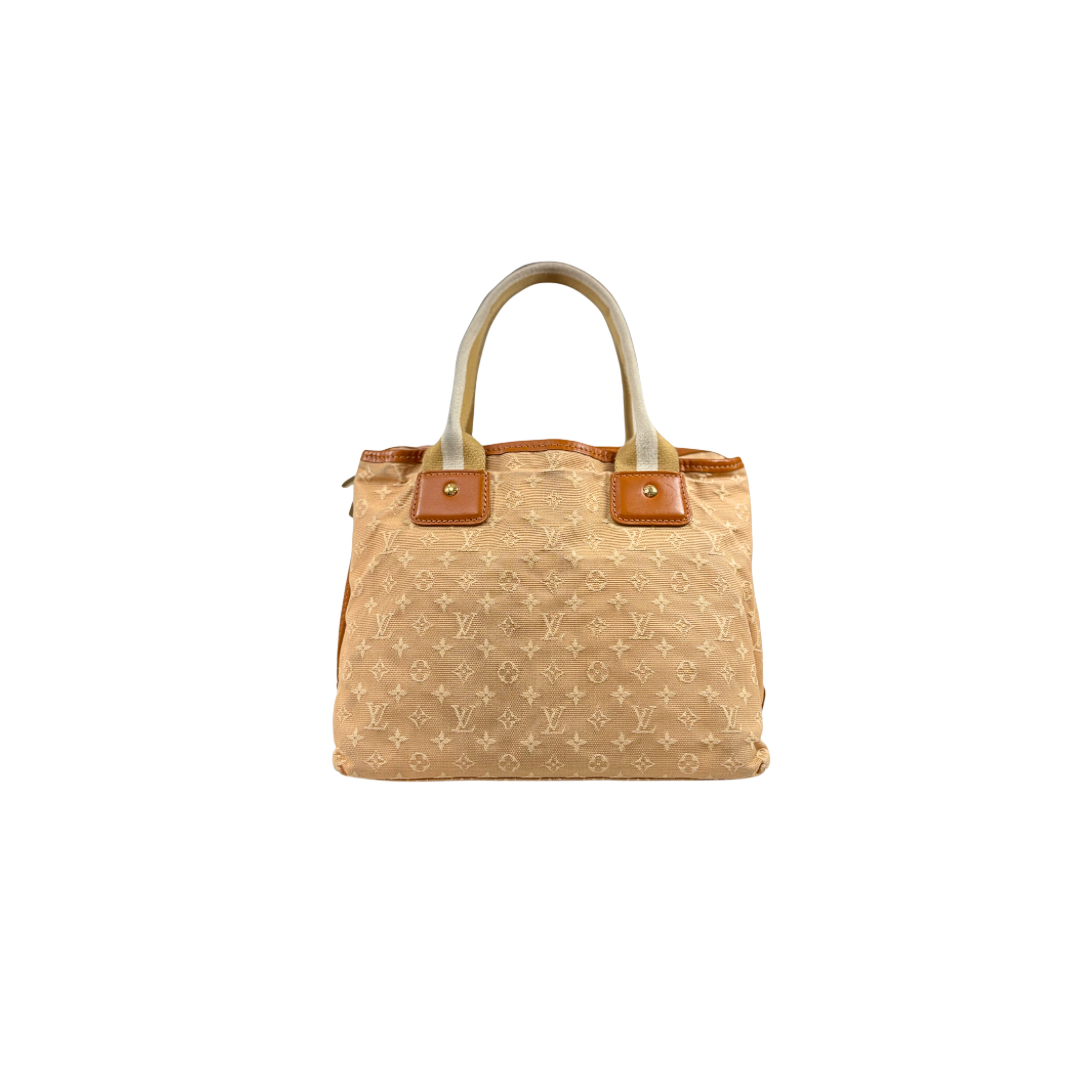 Sac Mery Kate Mini Tote Bag Monogram Canvas Women Brown Gold Hardware