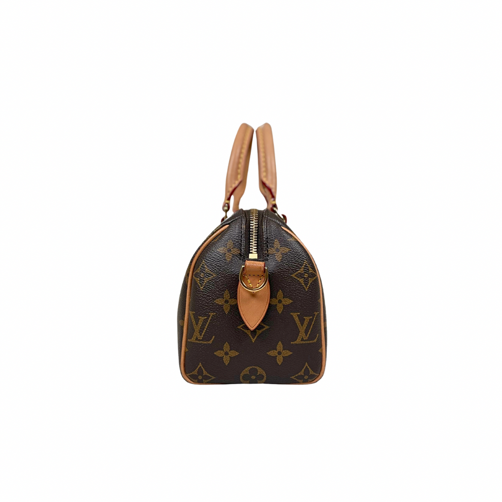Speedy Bandoulière 20 Monogram Canvas Gold Hardware