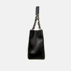 GST Black Caviar Leather Silver Hardware Series 17