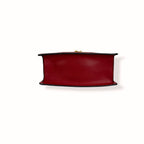 Sylvie Mini Red Cherry Line Gold Hardware