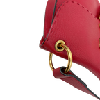 Animalier GG Marmont Red Feline Head Detail Gold-Tone Hardware
