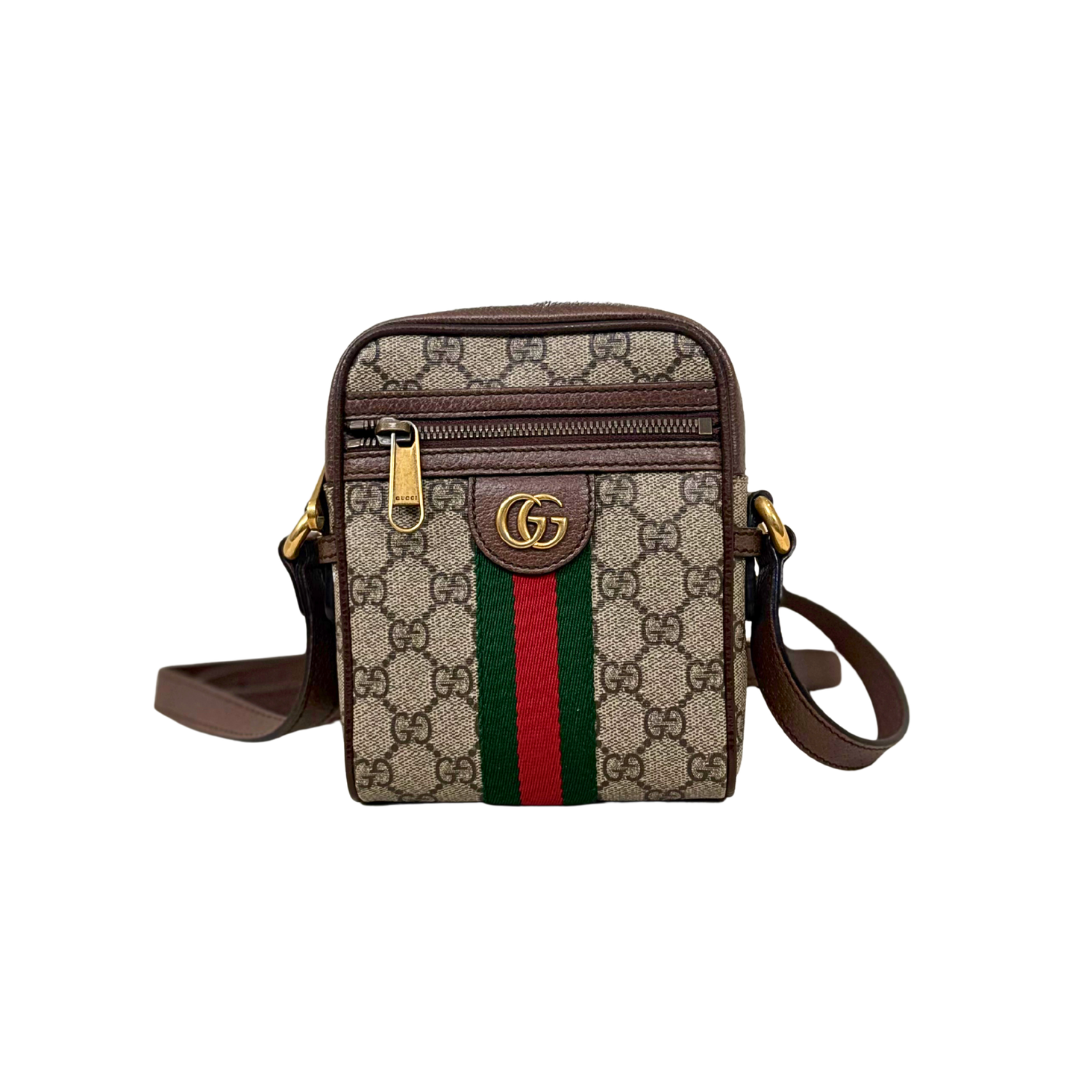 Ophidia GG Supreme Canvas Gold Hardware