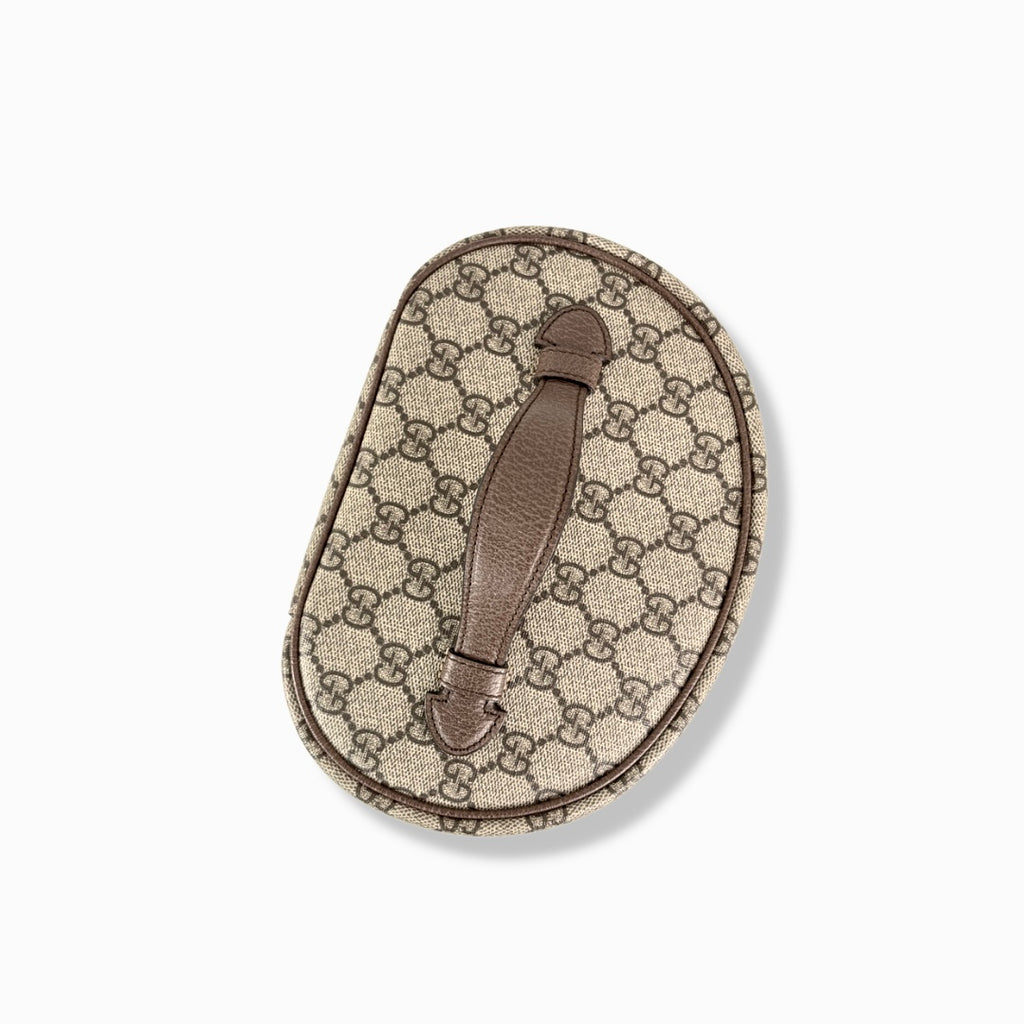 Ophidia Cosmetic Case GG Supreme Canvas Gold Hardware