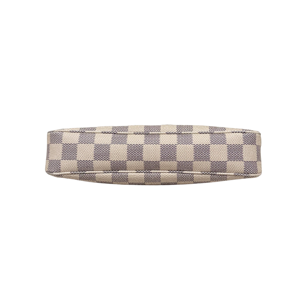 Pochette Accessories Damier Azur Gold Hardware
