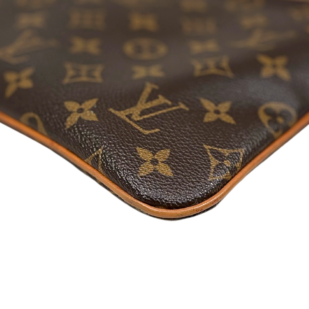 Monogram Pochette Valmy Shoulder Bag Gold Hardware