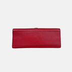 GG Marmont Two Way Flap Red Calfskin Leather Gold Hardware