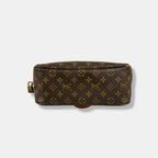 Trouville Monogram Canvas Handbag Gold Hardware