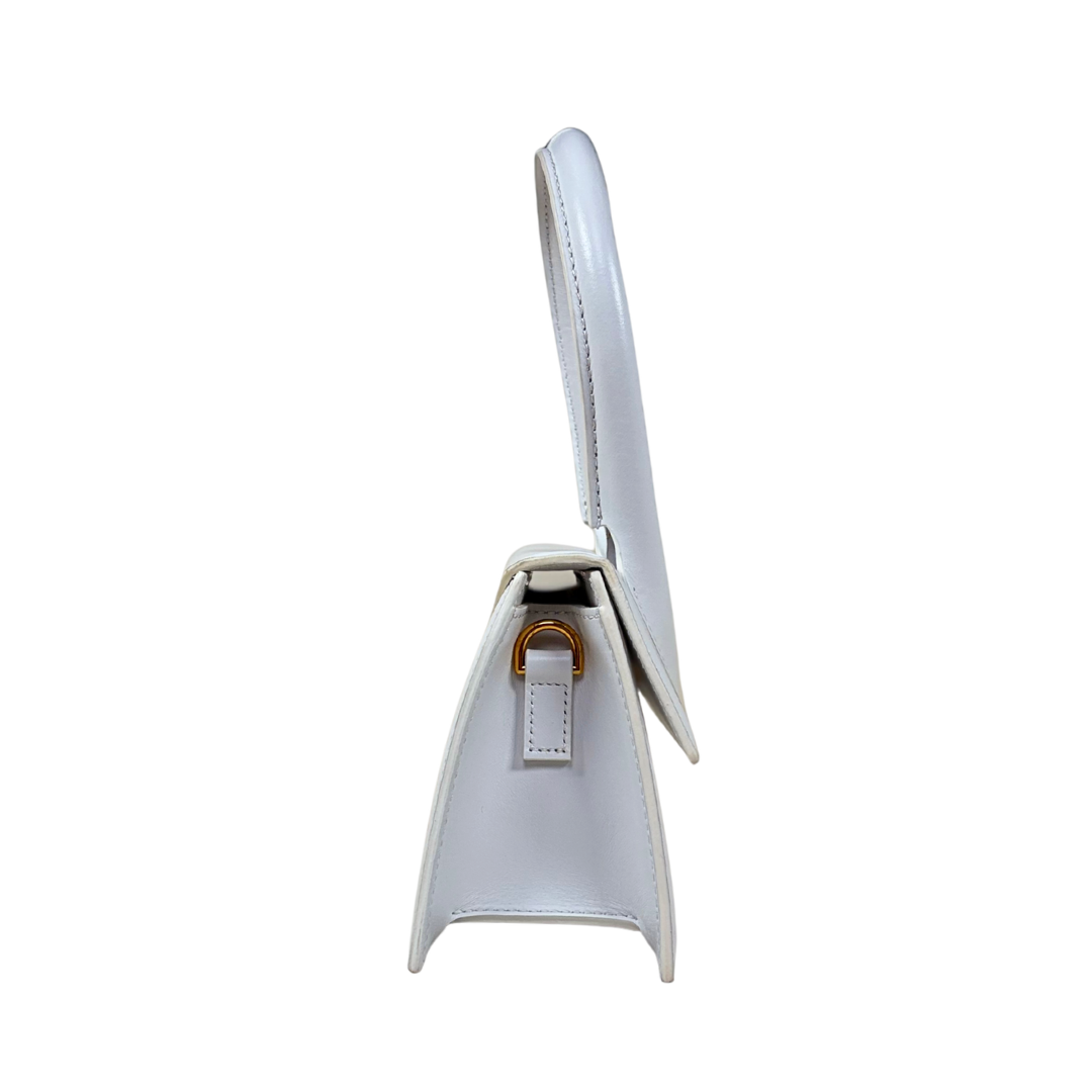 Le Chiquito Mini White Moyen Gold Hardware