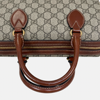 Boston Bag Small GG Supreme Canvas Gold Hardware