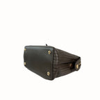 Dotcom Click Bag Gray Gold Hardware