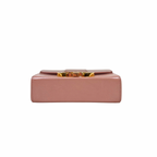 Montaigne 30 Poudre Pink Calfskin Leather Gold Hardware