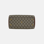 Boston Bag Small GG Supreme Canvas Gold Hardware