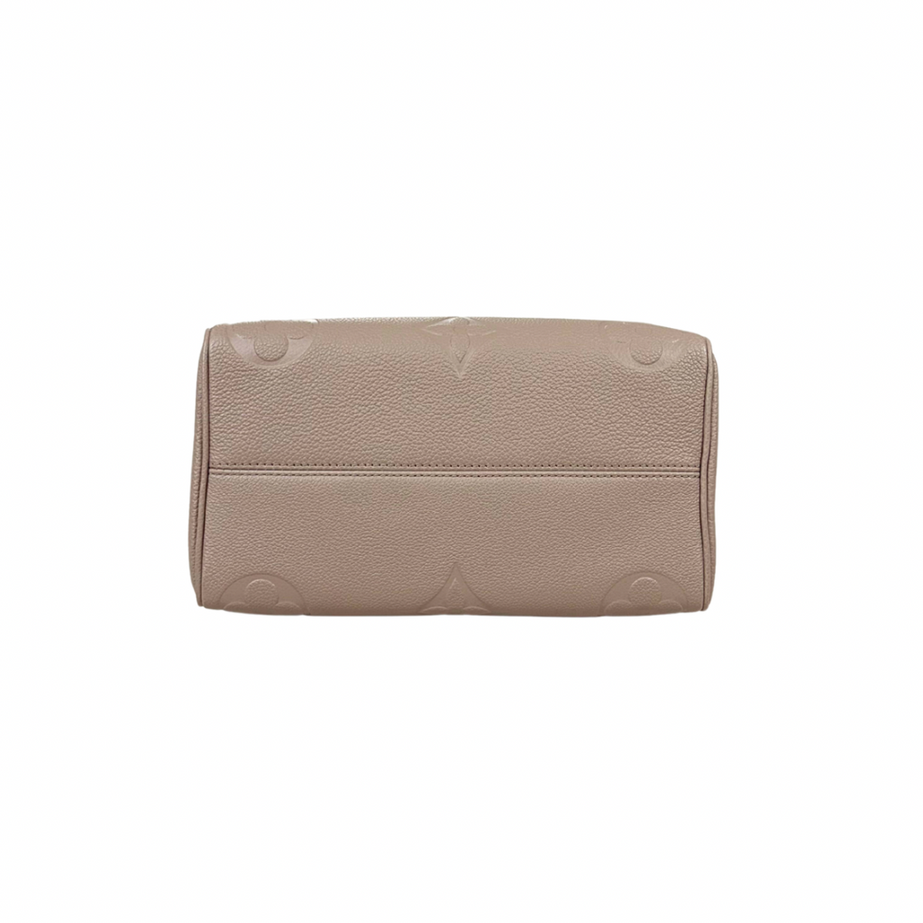 Speedy Bandouliere 25 Monogram Empreinte Beige Gold Hardware