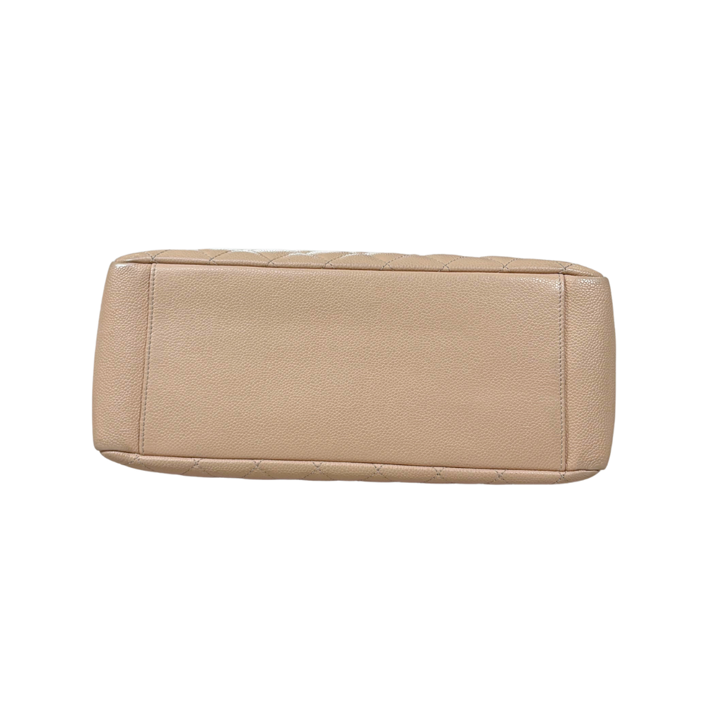 GST Beige Caviar Leather Silver Hardware Series 17