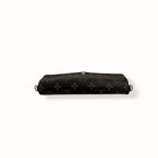 Pochette Félicie Monogram Canvas Gold-Tone Hardware